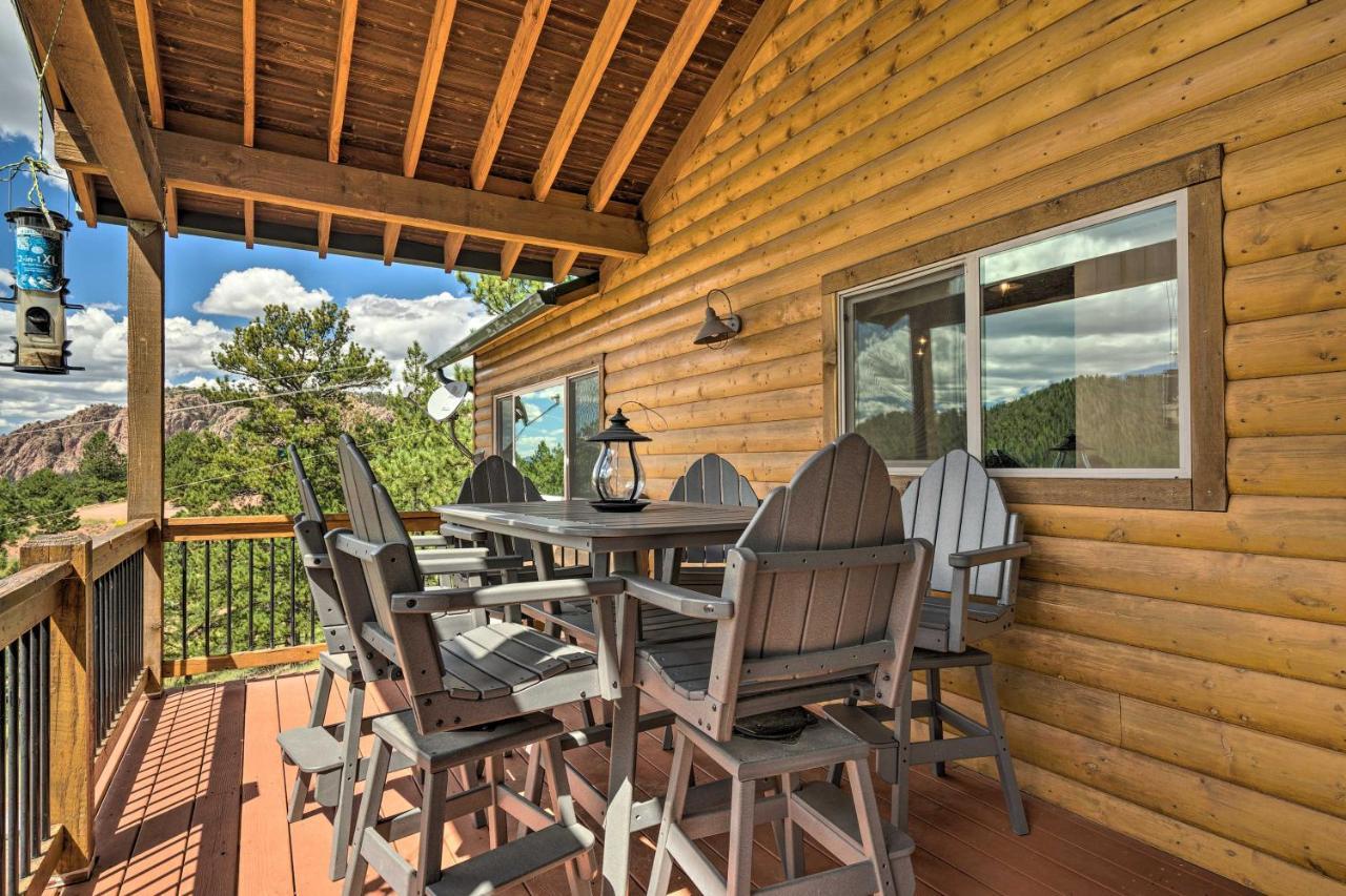 Cripple Creek Mountain Getaway With Hot Tub And Views! Villa Exterior photo