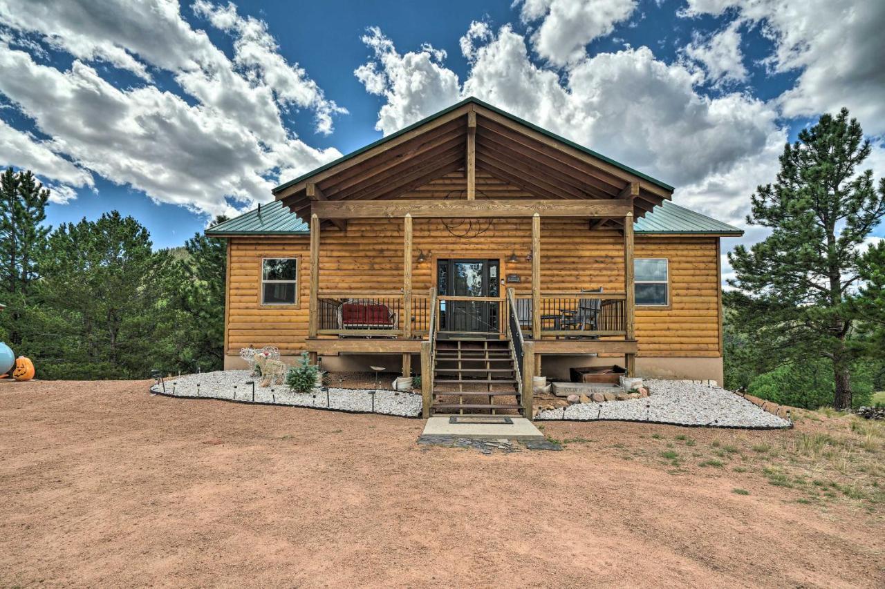 Cripple Creek Mountain Getaway With Hot Tub And Views! Villa Exterior photo